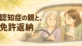 認知症の親が運転をやめない｜免許返納を納得してもらう方法と手順
